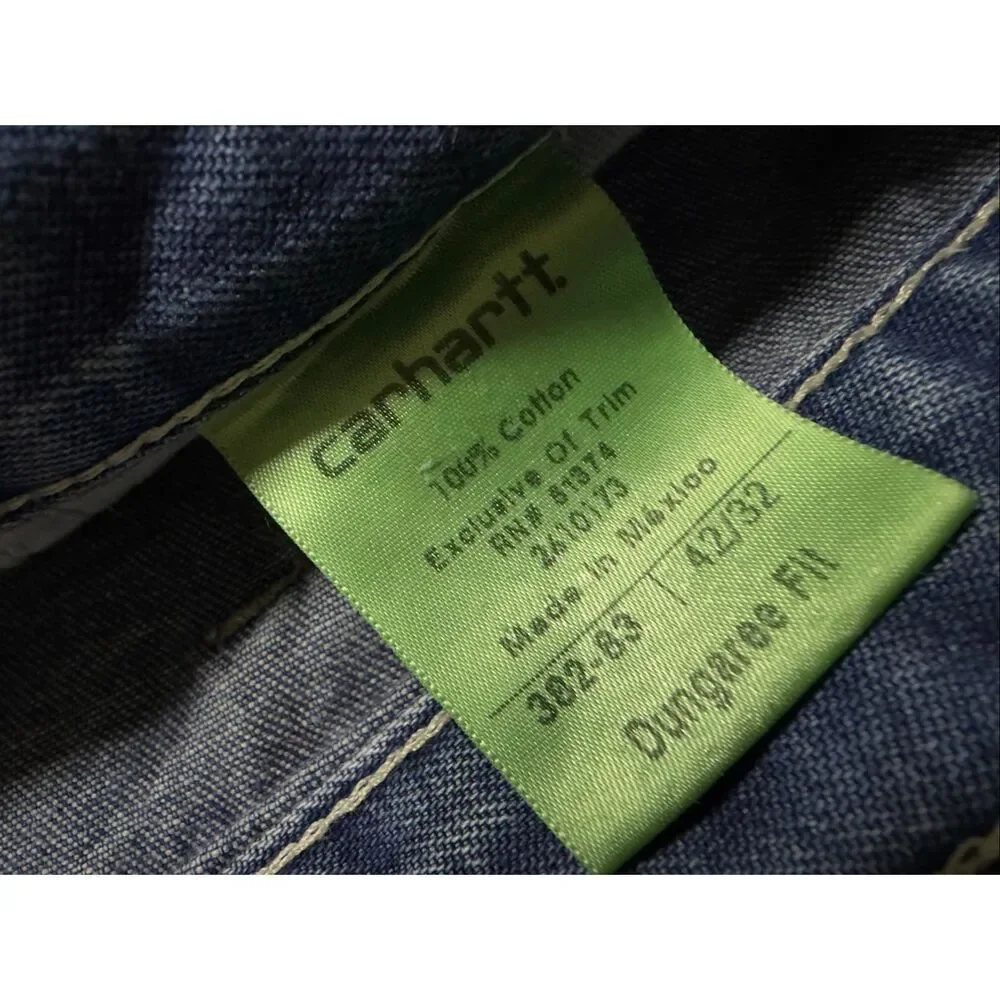 Carhartt dungaree fit